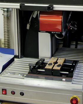 Contento Digitaldrucklösungen Maschinenpark: Faserlaser